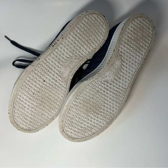 adidas Blue Sneakers with Lightweight Canvas Upper and White Rubber Sole - Picture 4 of 5